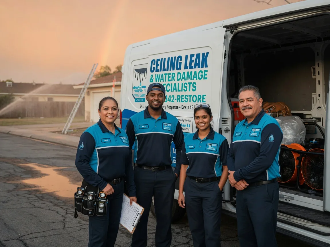 Ceiling Leak Cleanup company in Martin, SD