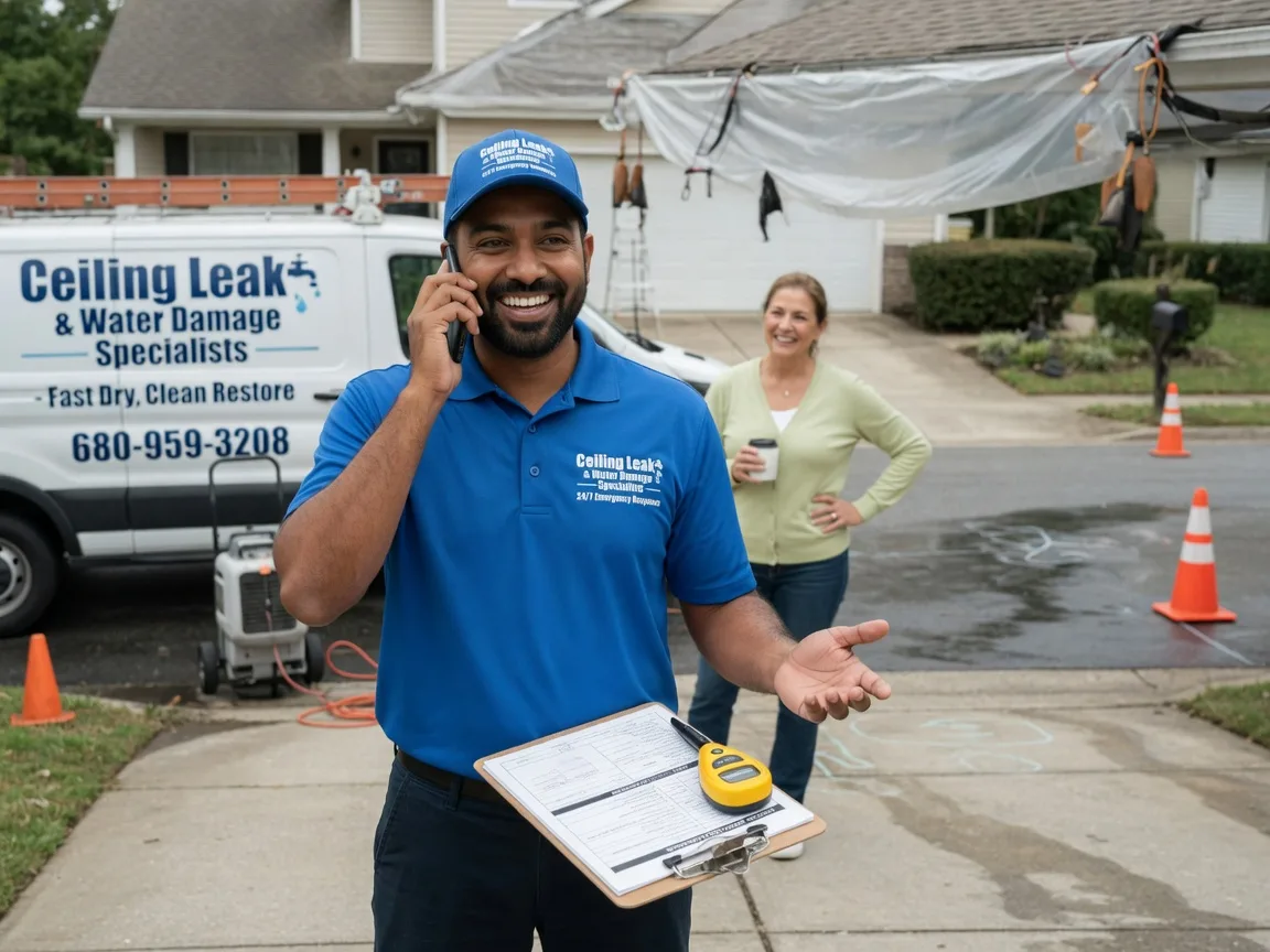 Ceiling Leak Cleanup Martin, SD FAQs